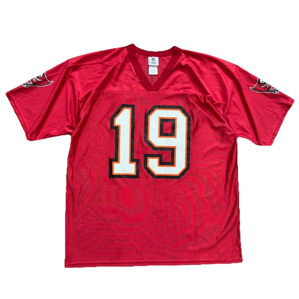 Mike Williams 19 Tampa Bay Buccaneers Jersey Mens Size XL NFL Team Apparel Red